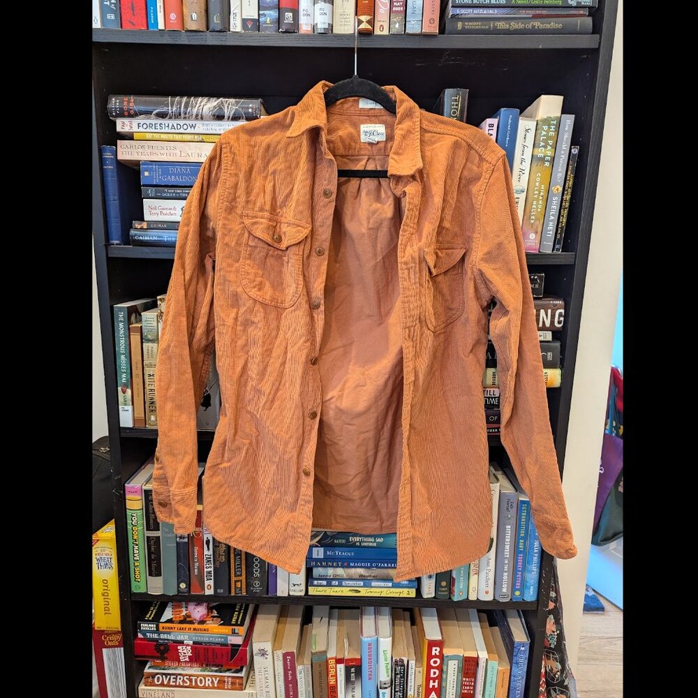 J Crew Corduroy Button-Up